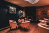 Innenansicht der Smokers Lounge 'Le Fumoir' im Bellevue Rheinhotel in Boppard