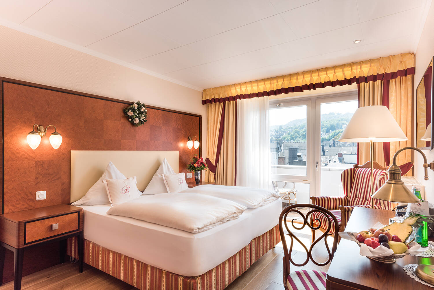 02   Bellevue Rheinhotel Doppelzimmer Fensterausblick