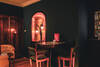 Innenansicht der Smokers Lounge 'Le Fumoir' im Bellevue Rheinhotel in Boppard