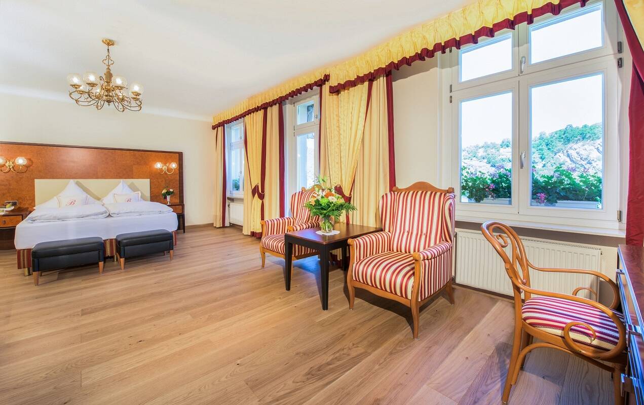 01 Bellevue Rheinhotel Doppelzimmer Deluxe