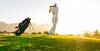 Golfen am Rhein